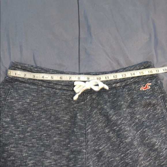 EUC Hollister Menβs Heathered Navy Joggers - Size Large - Picture 11 of 11